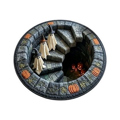 3D Illusion Halloween Rug
