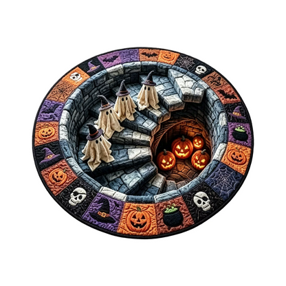 3D Illusion Halloween Rug