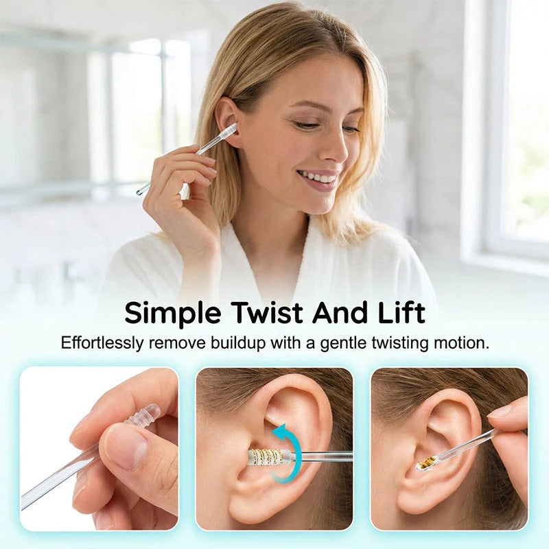 💦Sticky Ear Cleaning Sticks – Gentle, Visible Ear Care🛒