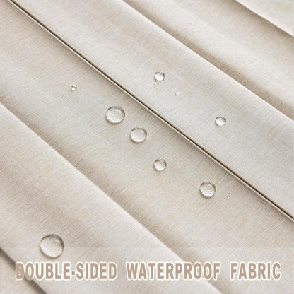 Room Partition Divider Curtains, Pleated Folding Door Curtain for Doorways
