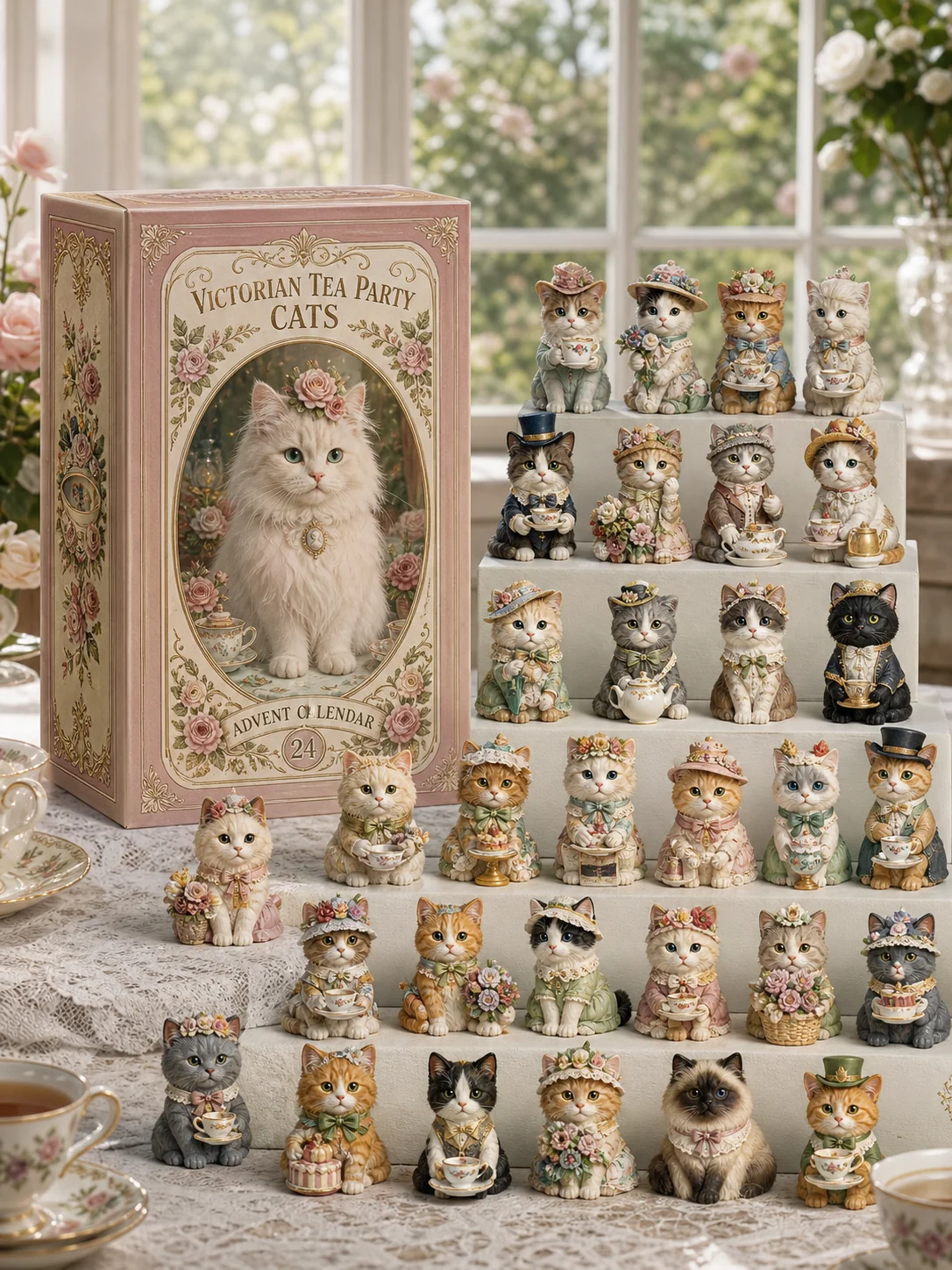Advent Calendar 2026 Cat Advent Calendar Giftfor Adults Friends Cat Owners and Lovers Christmas Holiday Countdown Gift