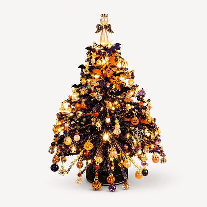 🎄✨Handmade Elegant Beaded Mini Christmas Tree | Collectible Premium Holiday Decor Kit