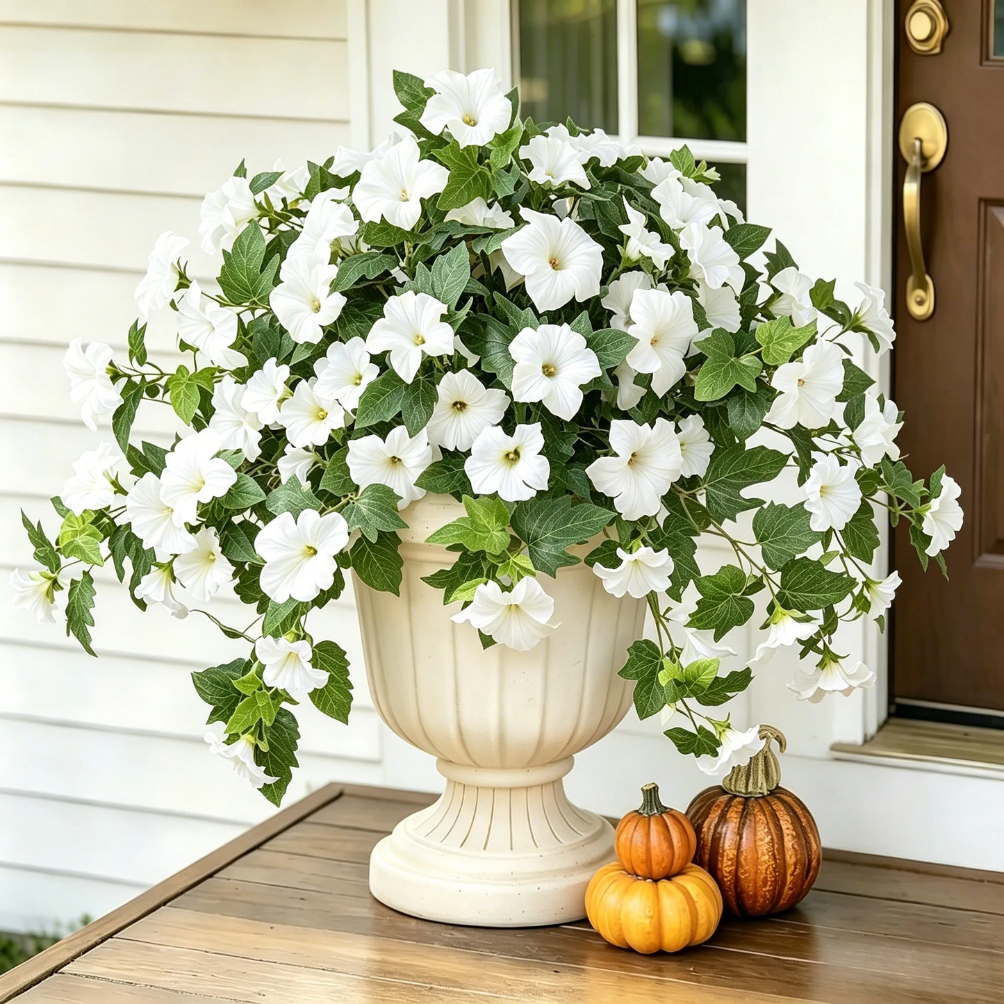 Last Day 61% OFF🔥 Fade-Proof, UV-Resistant Artificial Petunias – Vibrant, Colorfast Outdoor Flowers for Patio & Garden