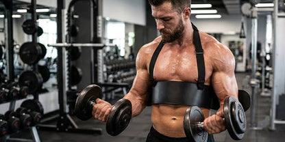 💪 Adjustable Aluminum Bicep Curl Isolation Trainer – Arm Blaster for Focused Curls & Better Form