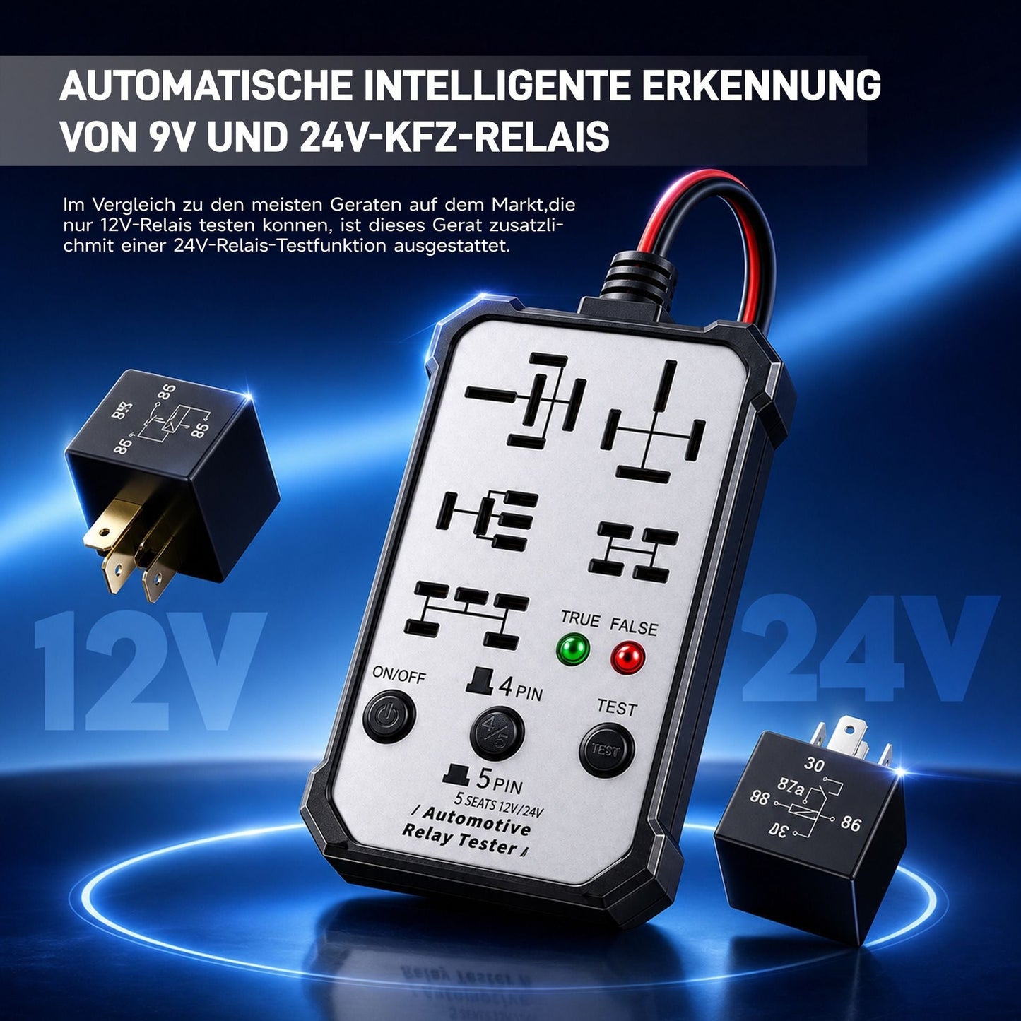 🔥Automotive Relay Tester