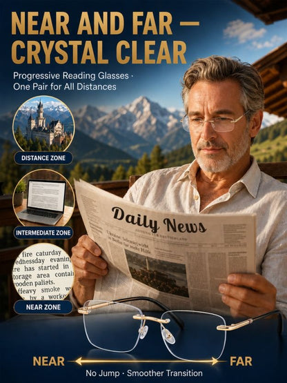 👓 Ultra-Light Auto-Focus Glasses – See Near & Far (Regain Your Youthful Vision)