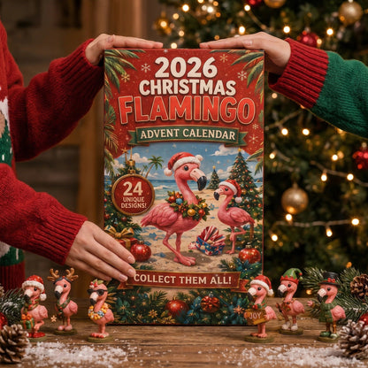 🦩 2026 Christmas Flamingo Advent Calendar– Every Day Brings New Surprises 🎄✨