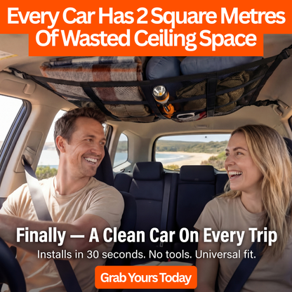 Car Roof Storage Net