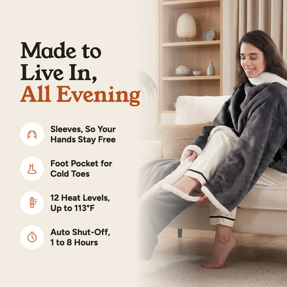 Suzvo Wearable Heated Blanket