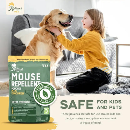 Reliant Pet Mouse Repellent Pouches – Peppermint & Cinnamon, 12 Pack