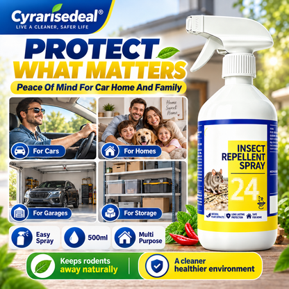 🐀50% OFF NOW ! ✨All-Purpose Rodent Repellent Spray – Non-Toxic Safe Indoor Mouse Deterrent