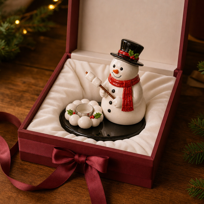 🎄Charming Ceramics Tealight Holder Collection For Christmas Moments