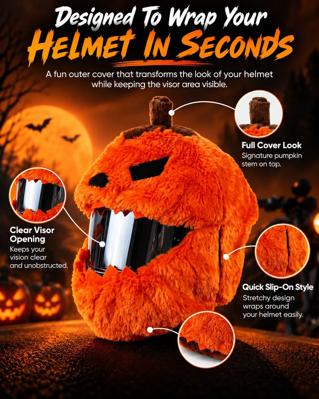 Limited Edition Holiday Helmet Covers
