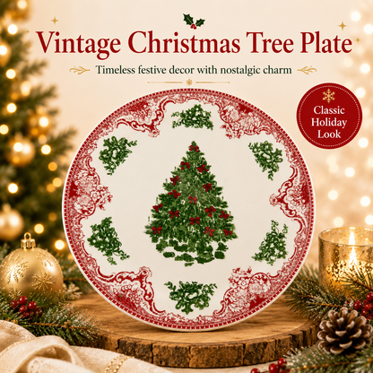 🎄Merry & Bright Christmas Plate Collection🎁🍽️ – Festive Holiday Serving Plates