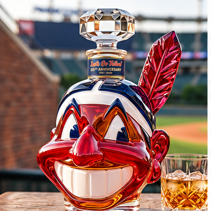 🔥⚾ 125th Anniversary Baseball Legacy Whiskey Bottle & Pennant Flag – Limited Collector’s Edition 🥃🚩