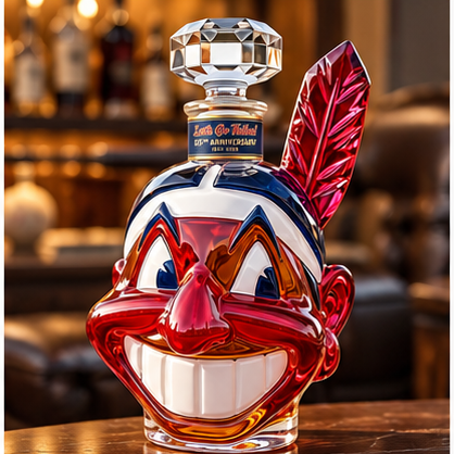 🔥⚾ 125th Anniversary Baseball Legacy Whiskey Bottle & Pennant Flag – Limited Collector’s Edition 🥃🚩