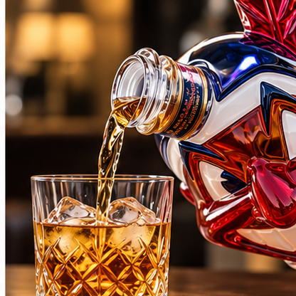 🔥⚾ 125th Anniversary Baseball Legacy Whiskey Bottle & Pennant Flag – Limited Collector’s Edition 🥃🚩