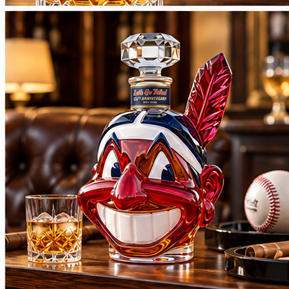 🔥⚾ 125th Anniversary Baseball Legacy Whiskey Bottle & Pennant Flag – Limited Collector’s Edition 🥃🚩