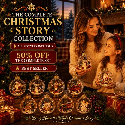 🔥Limited time 50% OFF -✨✨🎄 Glowing Christmas Story Ornament – Light-Up Mini Holiday Scene