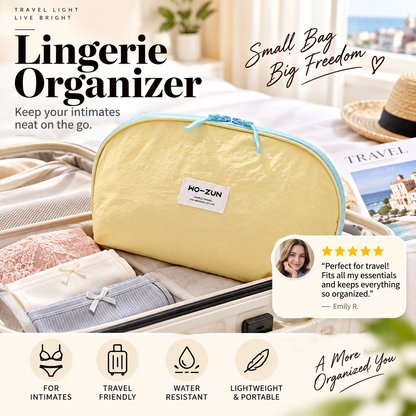 🧳💕 Portable Underwear Travel Organizer – Separate Storage for Bras, Panties & Socks - image 3