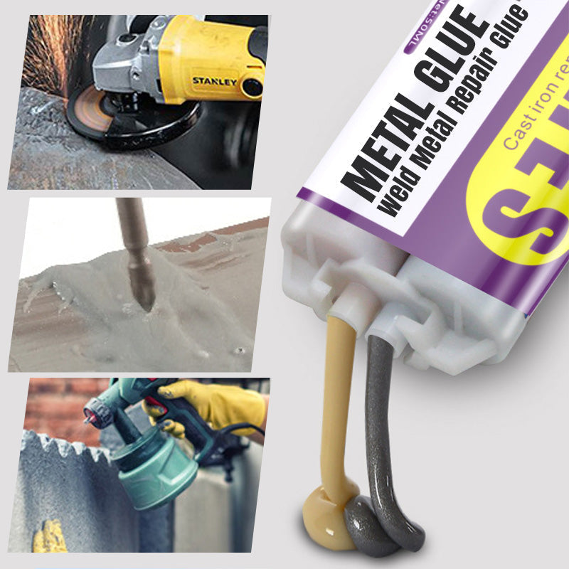 🔥49% OFF TODAY✨ Heavy-Duty Metal Repair Adhesive--Repair Metal Without Welding