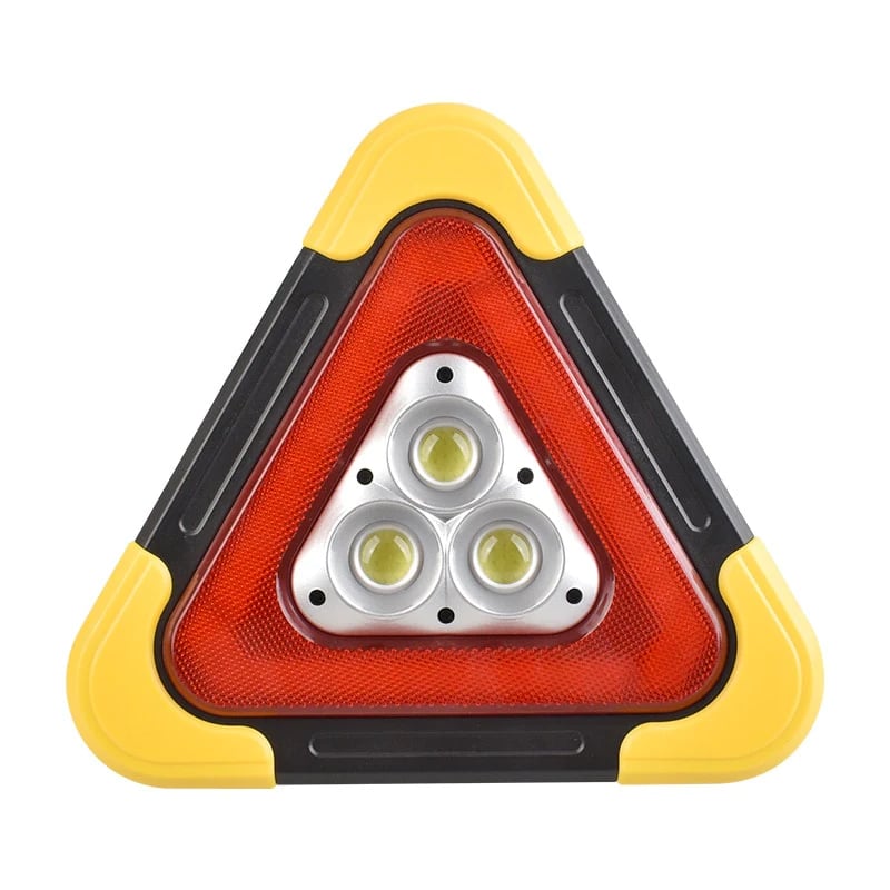🔥3-IN-1 Solar Emergency Triangle Warning Light at the Roadside