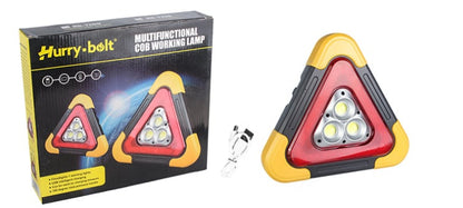 🔥3-IN-1 Solar Emergency Triangle Warning Light at the Roadside