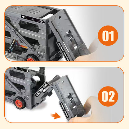 Car Carrier Toy with Track and Launcher – product image