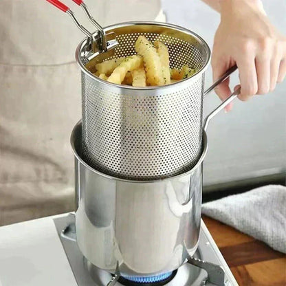 🔥LAST DAY SALE 49% OFF🎁410 Stainless Steel Multifuntional Fryer