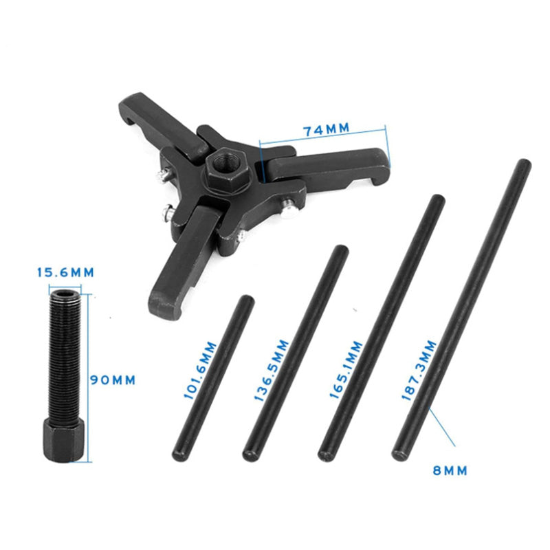 🔥🔧Limited Time Half Price-Three Jaw Crankshaft Pulley Removal Tool🪛