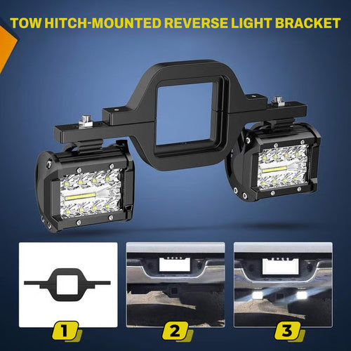 📢📢50% OFF !! ⏰Tow Hitch-Mounted Reverse Light Bracket