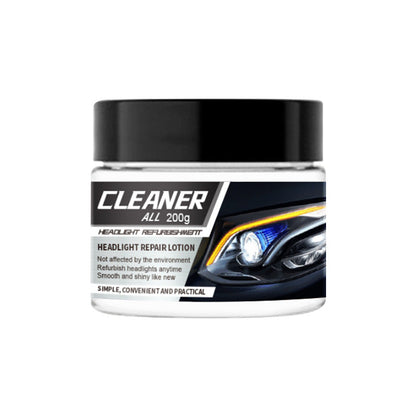 🚗Car Headlight Restoration Cream Kit, Fast Polishing Cleaner
