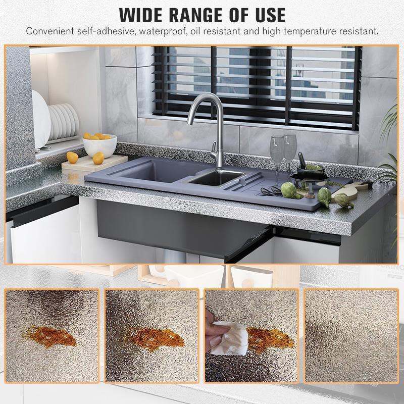 📢📢50% OFF !! ⏰Kitchen Peel and Stick Wallpaper Backsplash Waterproof Kitchen Stickers