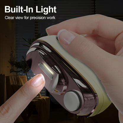 💗LAST DAY SALE 49% OFF⚡50K+ SOLD💕🌟2-in-1 Safe Electric Nail Clipper