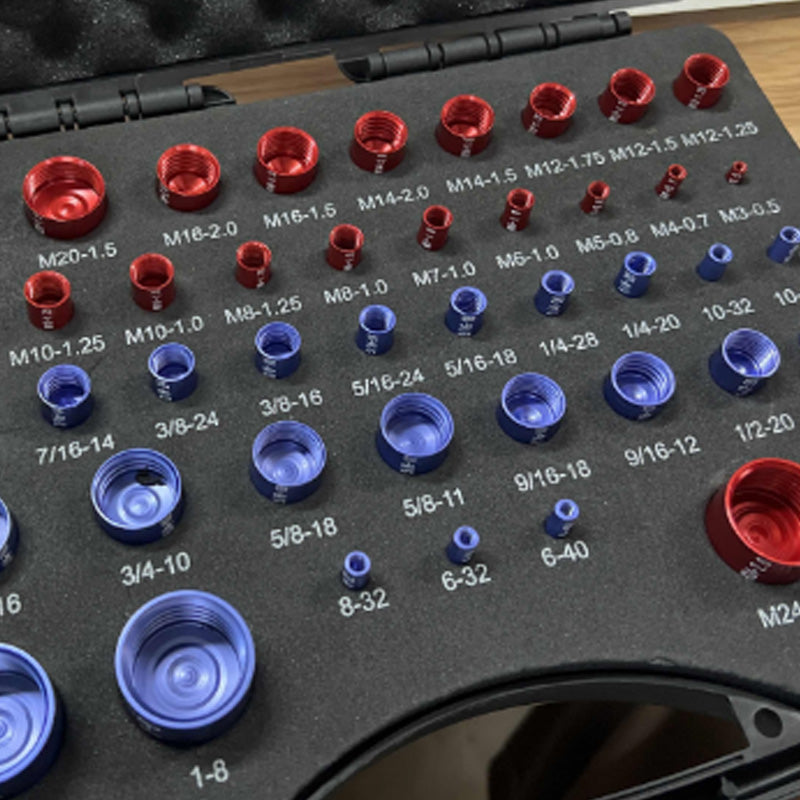 ⏰ Nut & Bolt Thread Checker Kit – Dual-Sided, Military-Grade, Metric & Imperial ✨