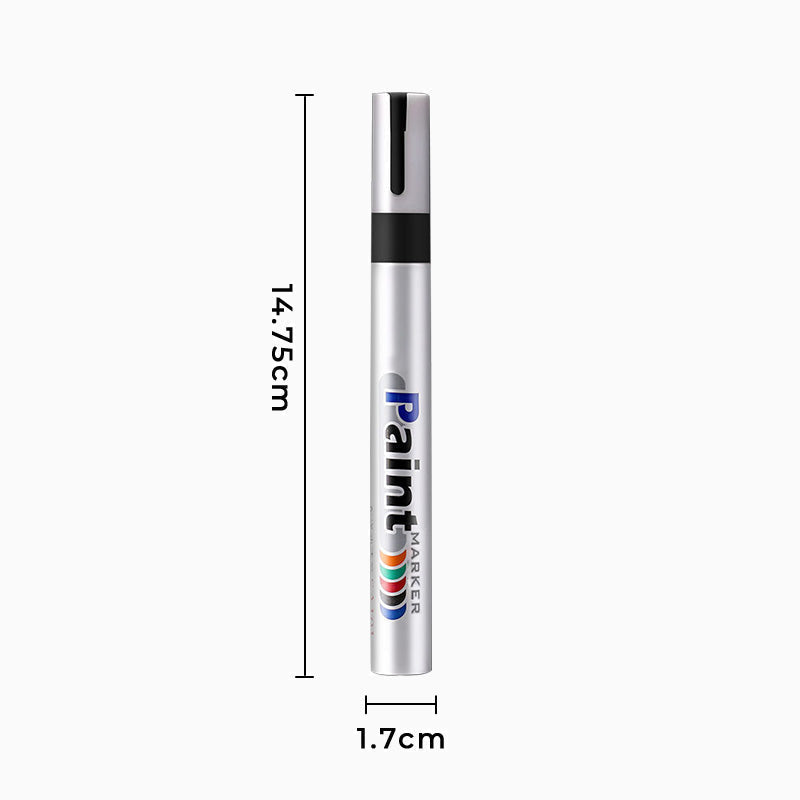 🛞 Waterproof Tire Paint Marker – 12 Colors for DIY Tire Lettering & Customization