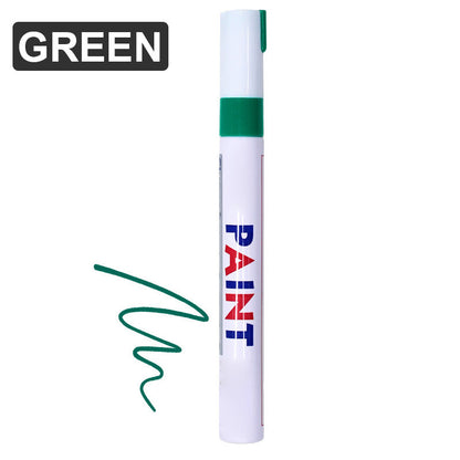 🛞 Waterproof Tire Paint Marker – 12 Colors for DIY Tire Lettering & Customization
