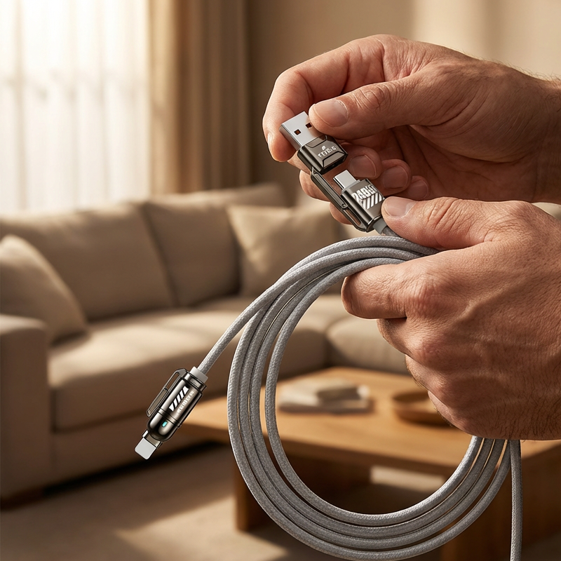 4-in-1 Fast Charging Cable – product image