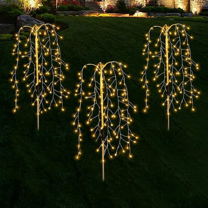 ✨ Solar Garden Lights Outdoor Decor – 120 LEDs, IP55 Waterproof, Easy Install 🌙