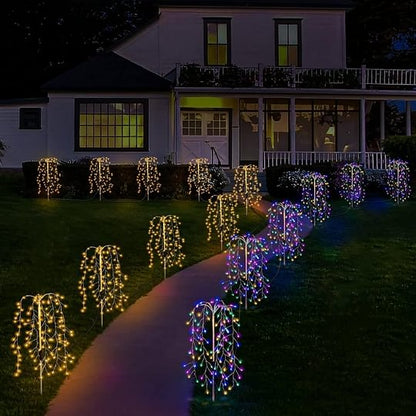 ✨ Solar Garden Lights Outdoor Decor – 120 LEDs, IP55 Waterproof, Easy Install 🌙