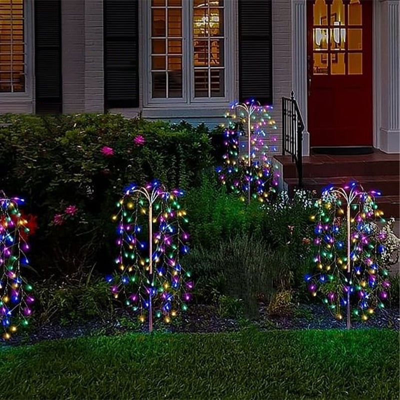 ✨ Solar Garden Lights Outdoor Decor – 120 LEDs, IP55 Waterproof, Easy Install 🌙