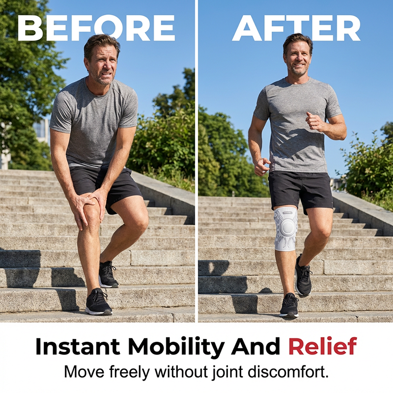 ✨Smart Knee Brace with Adjustable Compression Knob