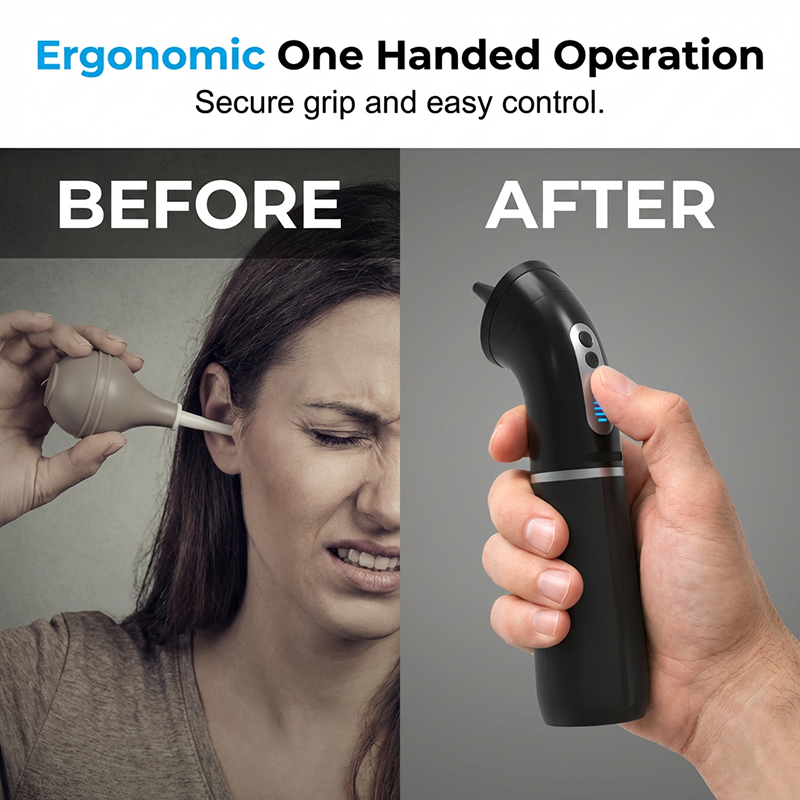 Gentle & Safe Electric Ear Cleaner Kit
