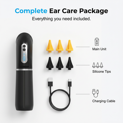 Gentle & Safe Electric Ear Cleaner Kit