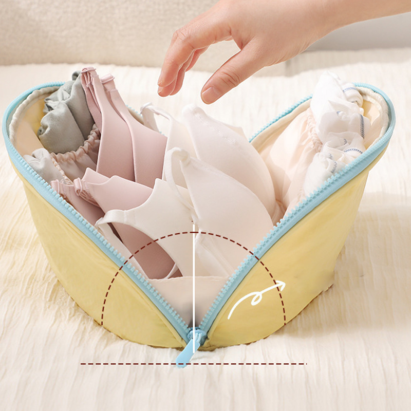 🧳💕 Portable Underwear Travel Organizer – Separate Storage for Bras, Panties & Socks - image 7