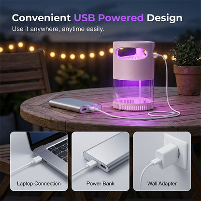 🦟#1 Best-Selling UV Mosquito Killer Lamp – Silent, USB-Powered, Chemical-Free,50K+ sold! 🔇🌙