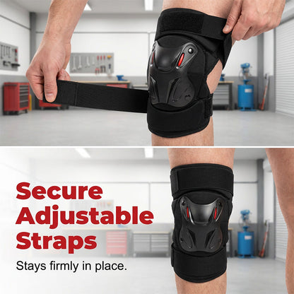 🛡️ LIMITED-TIME 45% OFF! ✨ Motorcycle Knee & Elbow Guard Set – Hard Shell, Articulated, Adjustable 🏍️