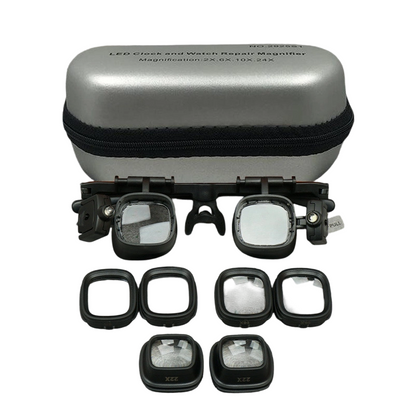 🔬 LIMITED-TIME 49% OFF! ✨ Precision LED Magnifier Glasses – Interchangeable Lenses, Dual LED, Hands-Free 💡