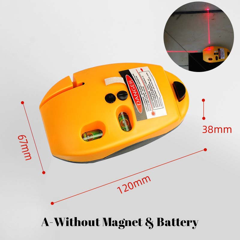 🌟 50% OFF! 90° Infrared Level – Bright laser, right angle precision. Perfect for tiling, framing & hanging art. Level up your DIY game! 🖼️✨