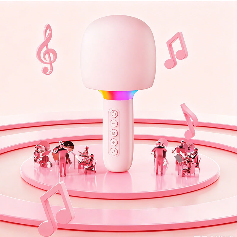 Wireless All-in-One Karaoke Microphone Speaker